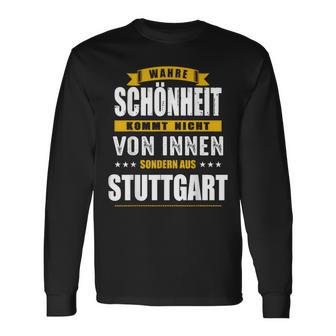 Stuttgart Germany City Home German Langarmshirts - Geschenkecke