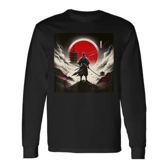 Sung Jinwoo Holding A Sword Solo Leveling Japanese Theme Langarmshirts - Geschenkecke