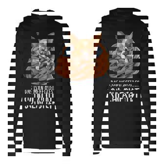 Süßer Chihuahua Hundebesitzer Offizielles Schlaf Hund Langarmshirts - Geschenkecke