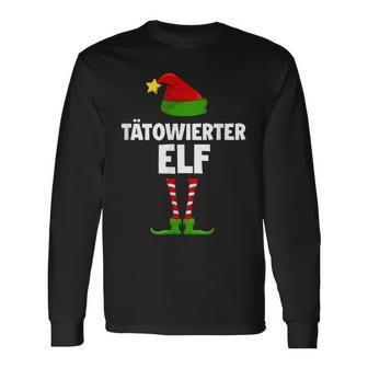 Tattooed Elf Partner Look Elves Family Outfit Christmas Langarmshirts - Geschenkecke