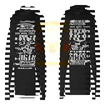 Tattooed Middle School Teacher Inked & Educated Stereotype Long Sleeve T-Shirt - Monsterry