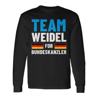 Team Alice Weidel For Bundeskanzler Langarmshirts - Geschenkecke