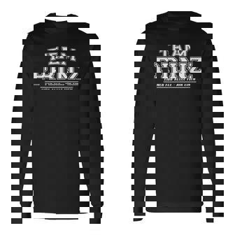 Team Prinz ´ Stolze Familie ´ Surname Langarmshirts - Seseable