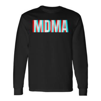 Techno Rave And Festival Celebration Mdma Langarmshirts - Geschenkecke