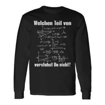 Which Teilon Maths Understand Du Nicht Maths S Langarmshirts - Geschenkecke