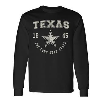 Texas The Only Star Stateintage Langarmshirts - Geschenkecke