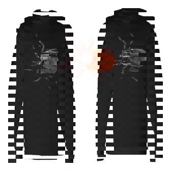 Tick Arachnid Bug Insect Tee Long Sleeve T-Shirt - Monsterry