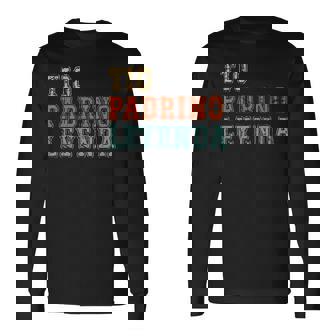 Tio Padrino Leyenda Tío Padrino Leyenda Mejor Padrino Camiseta de manga larga - Regaloses