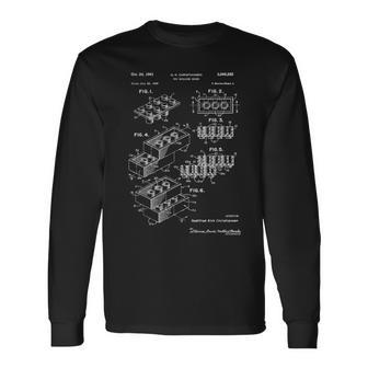 Toy Building Brick Patent Langarmshirts - Geschenkecke