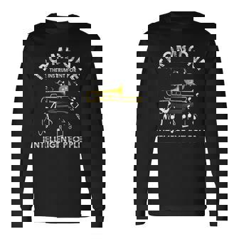 Trombón El Instrumento Para Gente Inteligente Trombonista Camiseta de manga larga - Regaloses