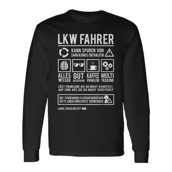 Truck Driver Slogan Truck Driver Langarmshirts - Geschenkecke