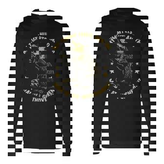 My Tummy Hurts And I'm Mad At The Government Gov Long Sleeve T-Shirt - Seseable