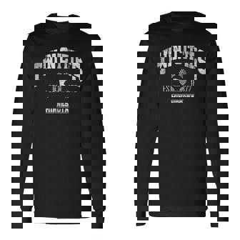 Twin Cities Mn Minnesota Vintage Throwback Long Sleeve T-Shirt - Seseable