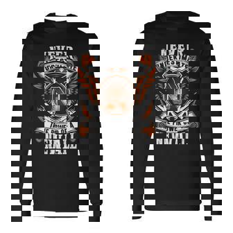 Never Underestimate The Power Of Newall Newall Name Long Sleeve T-Shirt - Thegiftio