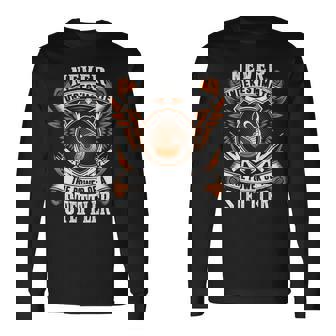 Never Underestimate The Power Of Stettler Stettler Name Long Sleeve T-Shirt - Thegiftio