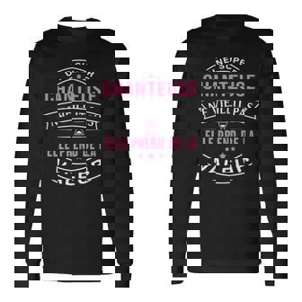 Une Super Chanteuse Neieillit Pas Cadeau Chanteuse T-shirt à manches longues - Cadeauxyz