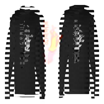Unlimited Void Hand Sign Domain Expansion Gojo Long Sleeve T-Shirt - Monsterry
