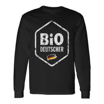 Unword Of The Year 2024 Organic German 100 Bio-Deutsch Langarmshirts - Geschenkecke