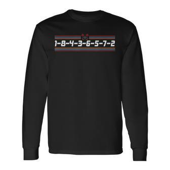 V8 Firing Order V8 Symphony 18436572 t Shirt 18436572 Long Sleeve T-Shirt - Monsterry