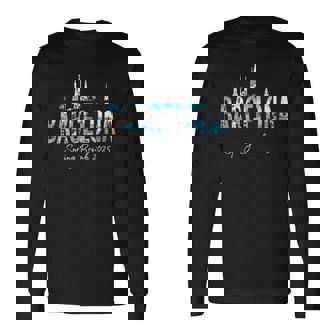 Vacaciones De Primavera En Barcelona Travel 2025 Sin Mangas Camiseta de manga larga - Regaloses