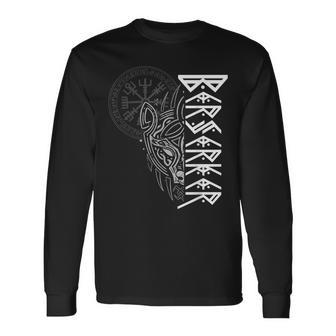 Viking Alhalla Egisor & Odin's Wolf Berserker Langarmshirts - Geschenkecke