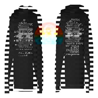 Vintag Alexander Hamilton Wrote 51 Essays In 6 Months Long Sleeve T-Shirt | Seseable CA