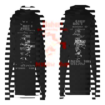 Vintage Buhurt Hobby Knight Outfit Buhurt Tournament Long Sleeve T-Shirt - Monsterry