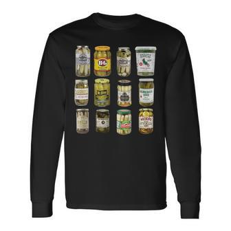 Vintage Canned Pickles Lover Trendy Clothing Langarmshirts - Geschenkecke