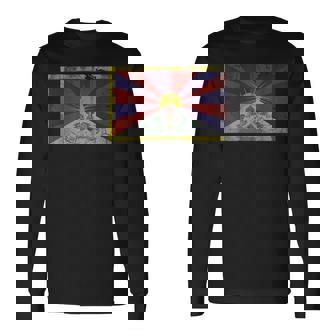 Vintage Flaggeon Tibet Langarmshirts - Geschenkecke