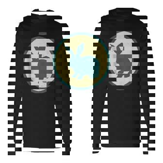 Vintage Rabbit Retro Wild Animal Tank Top Long Sleeve T-Shirt - Monsterry