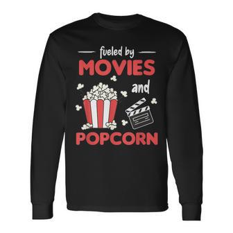 Von Films And Popcorn Cinema Evening Langarmshirts - Geschenkecke