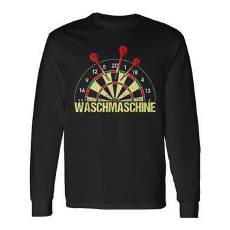 Washing Machine Darts Classic Dart Player Dart Game Dart Langarmshirts - Geschenkecke