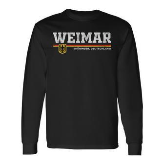 Weimar Germany Germany Langarmshirts - Geschenkecke