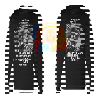 Welcome To America's Gulf Trump America's Gulf Long Sleeve T-Shirt | Mazezy