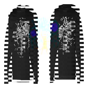 Worthy Tabby Cat Weightlifting Bodybuilding Fitness Tank Top Long Sleeve T-Shirt - Monsterry