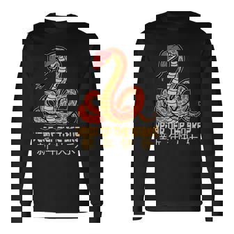 Year Of The Snake 2025 Chinese New Year 2025 Snake Long Sleeve T-Shirt - Thegiftio