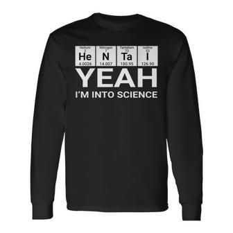 Yes I'm In Science Hentai Lover Langarmshirts - Geschenkecke