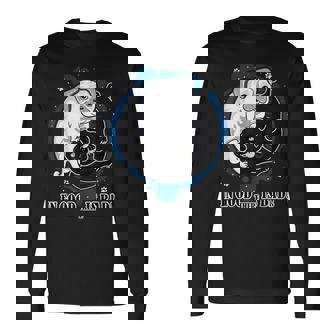 Ying Yang En Bon Il Y A Un Mauvais Carlin T-shirt à manches longues - Cadeauxyz