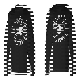 Am Yisrael Chai Israel Star Of David Hebrew Jewish Long Sleeve T-Shirt | Mazezy