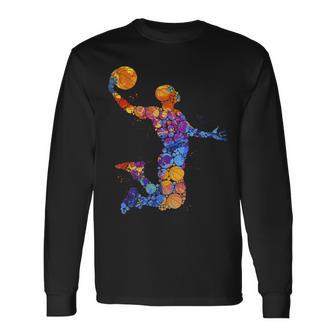 Young Basketball Graphic Player Langarmshirts - Geschenkecke