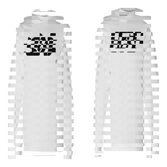 À Manches Courtes Avec Logo À Carreaux T-shirt à manches longues - Cadeauxyz