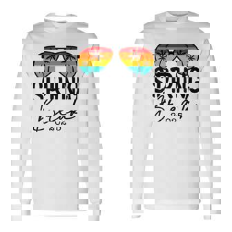 Aesthetic 2025 Spring Break Friends Family Matching Graphic Long Sleeve T-Shirt - Thegiftio UK