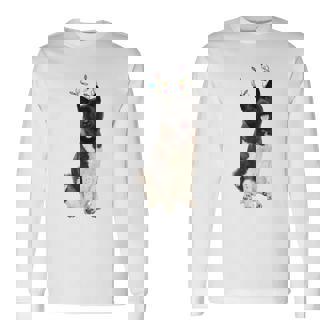 American Akita Reindeer Christmas Dog Long Sleeve T-Shirt - Monsterry