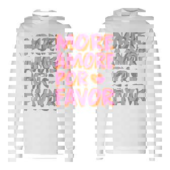 More Amore Por Favor X Mehr Liebe Selbstliebe Selflove Back Langarmshirts - Geschenkecke