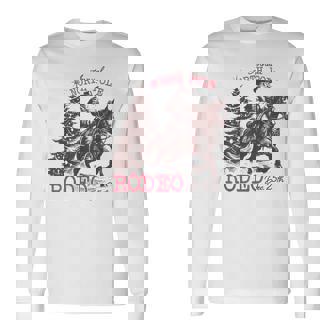 Annual North Pole Rodeo Santa Jingle Horse Christmas Long Sleeve T-Shirt - Monsterry