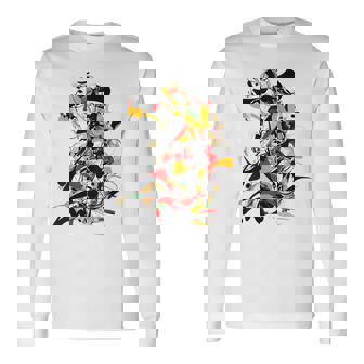 Arte Gráfico Geométrico Colorido Abstracto Camiseta de manga larga - Regaloses