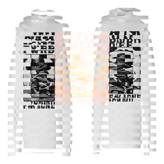 Autism Powered FCk Machine Meme Frog Cowboy Autistic Long Sleeve T-Shirt - Seseable