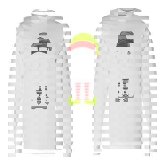 Bachelor Elf Matching Family Christmas Party Pajama Group Long Sleeve T-Shirt - Monsterry