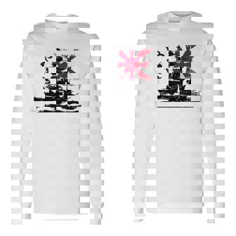 Bandera Imperial De Yamato I Love Japan Ww2 Camiseta de manga larga - Regaloses