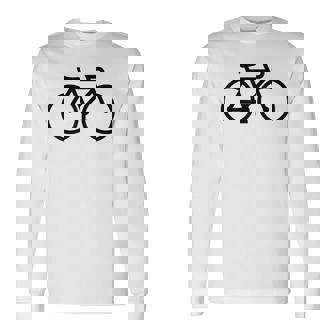 Bicycle American Lady In Pakistan Long Sleeve T-Shirt | Mazezy
